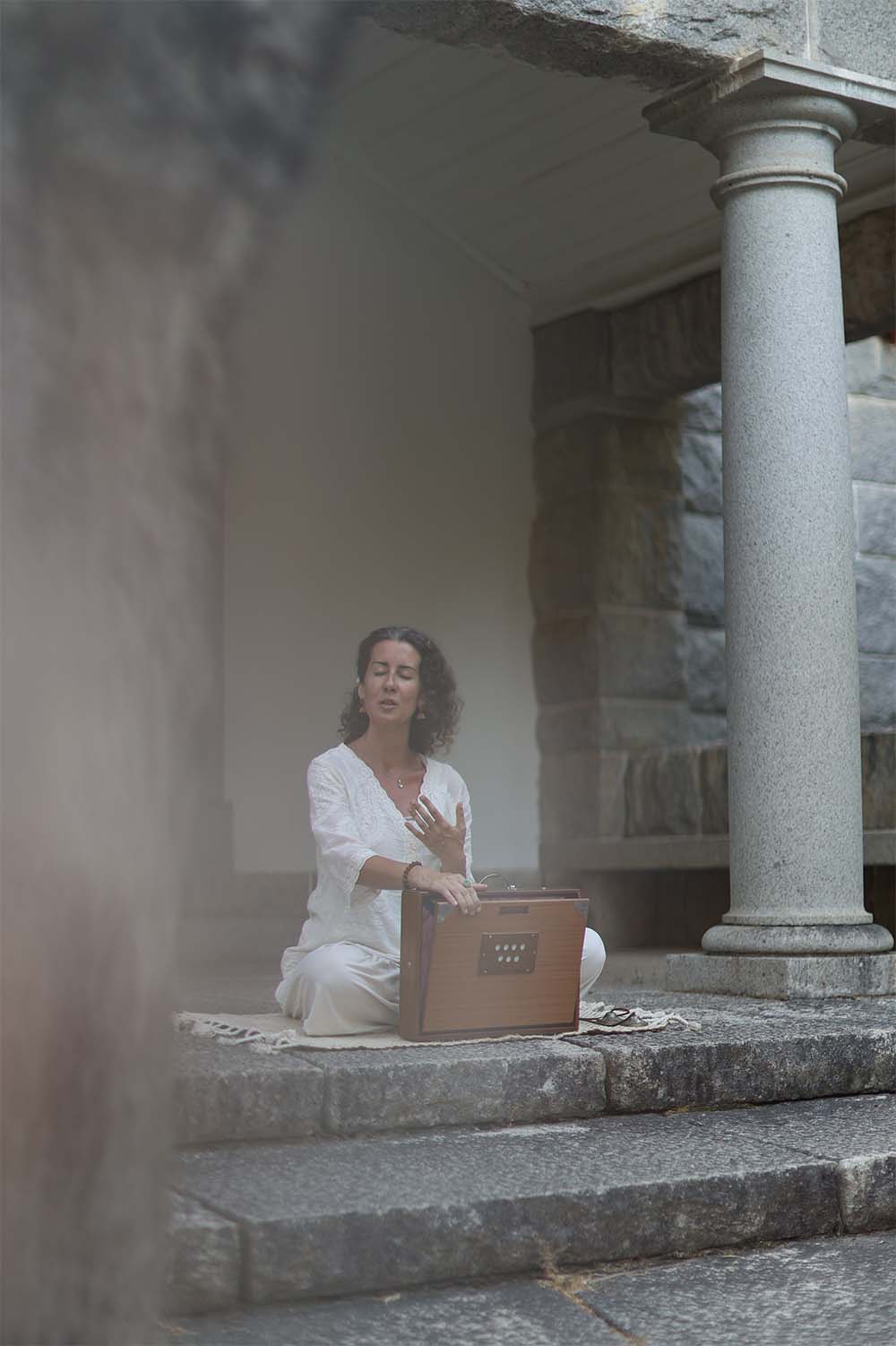 Devotional Singing Ines Ritto Dhrupad Sacred Temple Vani Vadini Shruti Sangha